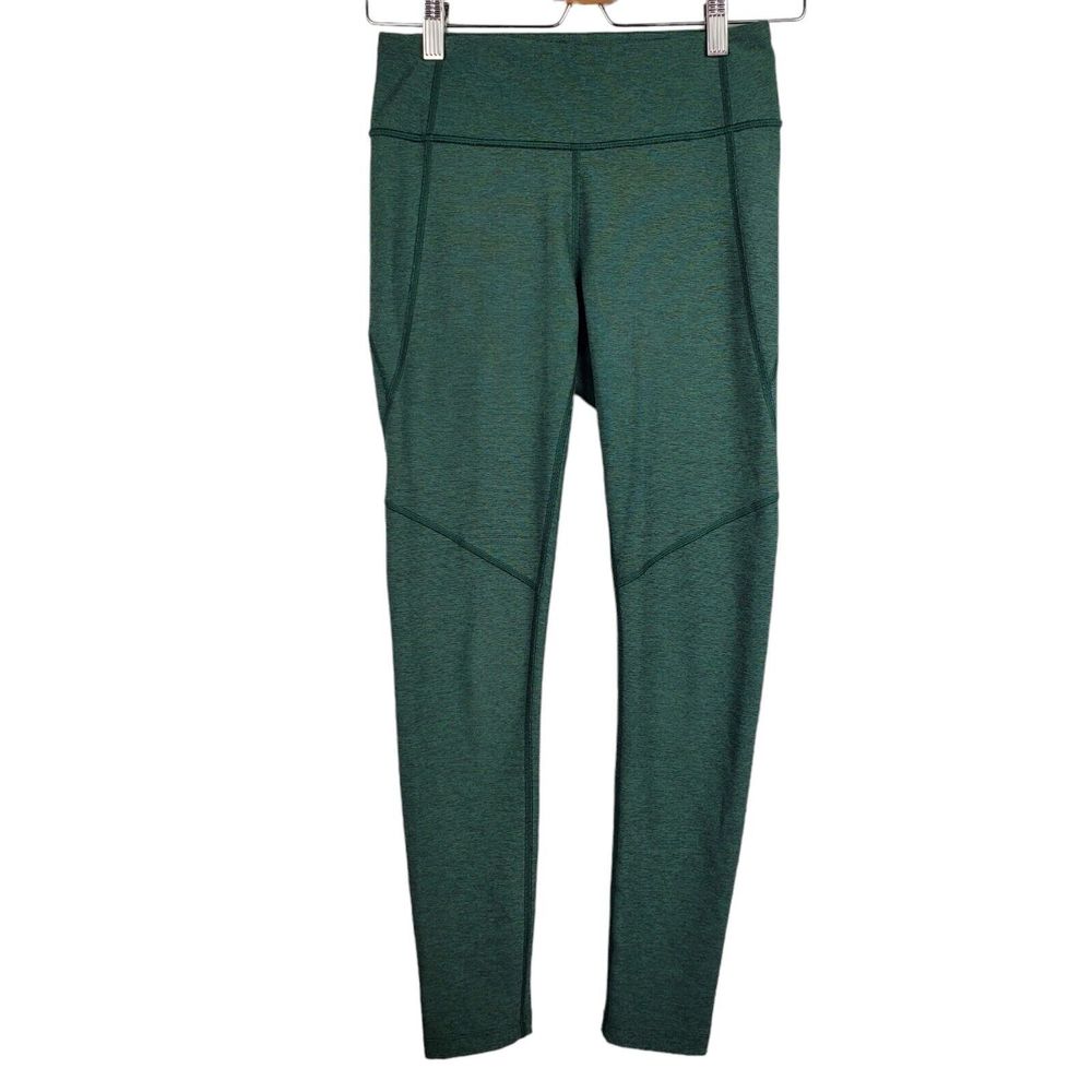 Outdoor Voices Women's Green Activewear Yoga Leggings Size S